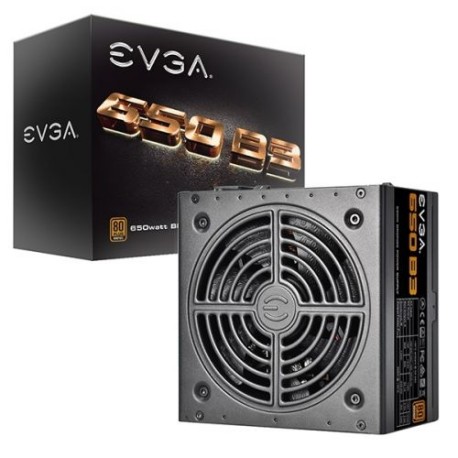 FUENTE DE PODER EVGA 220-B3-0650-V1 650W 80 PLUS BRONZE MODULAR