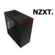 GABINETE NZXT SOURCE S340 NEGRO CON ROJO CA-S340MB-GR