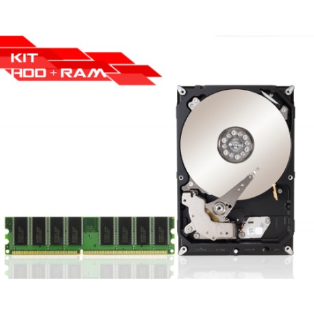 KIT RAM 4GB 1333 + HDD 500GB